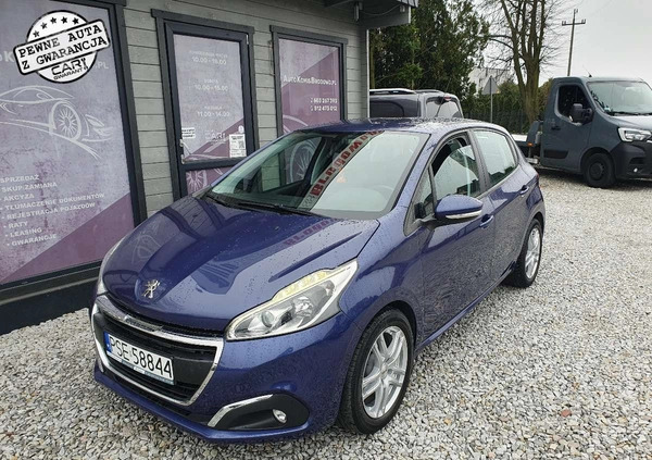 Peugeot 208 cena 28900 przebieg: 156000, rok produkcji 2015 z Raciąż małe 407